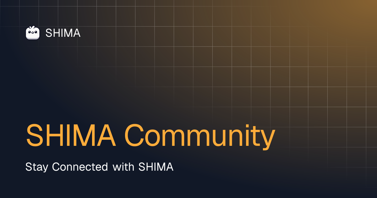 SHIMA Community | SHIMA